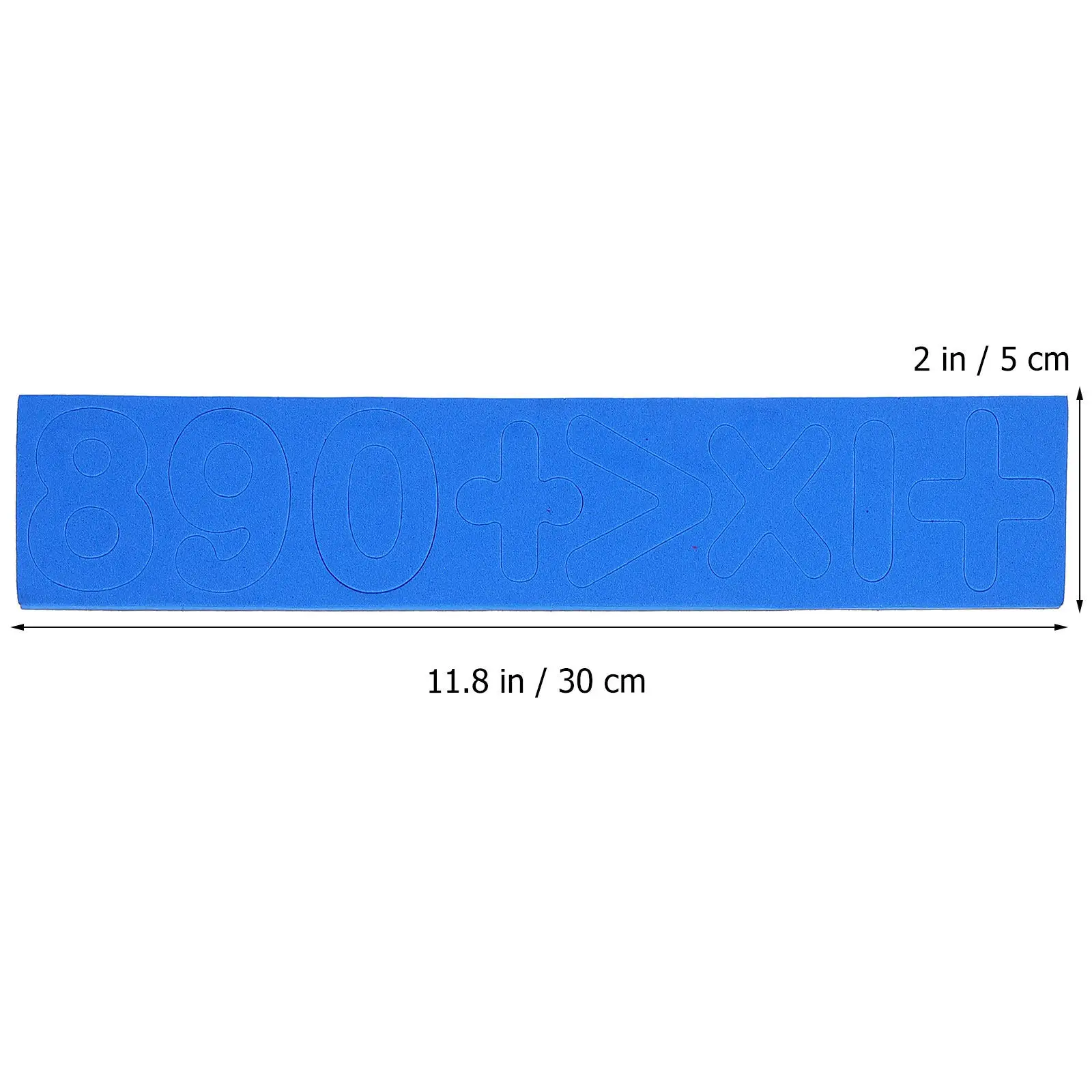 2세트의 조기 교육용 자석 숫자, 다양한 색상, 강력한 접착력, 냉장고 수학 학습 스티커, 냉장고 패치