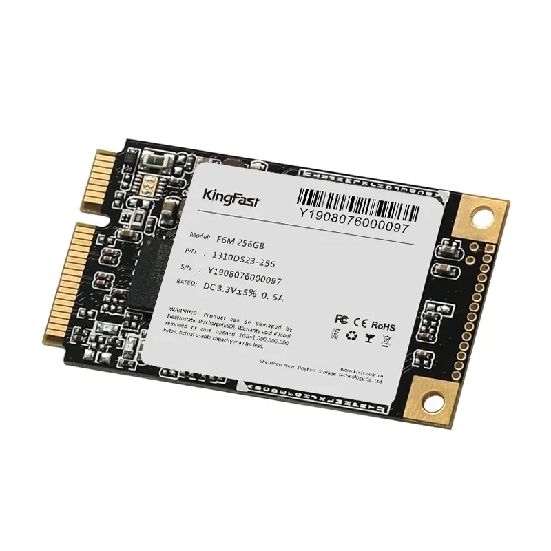 KingFast mSATA SSD 128GB 256GB 512GB 1TB 3x5cm Mini SATA 3
