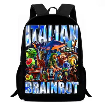 Hot selling children's backpack, tung tung sahur&tralala cartoon elementary school backpack, backpacks 1