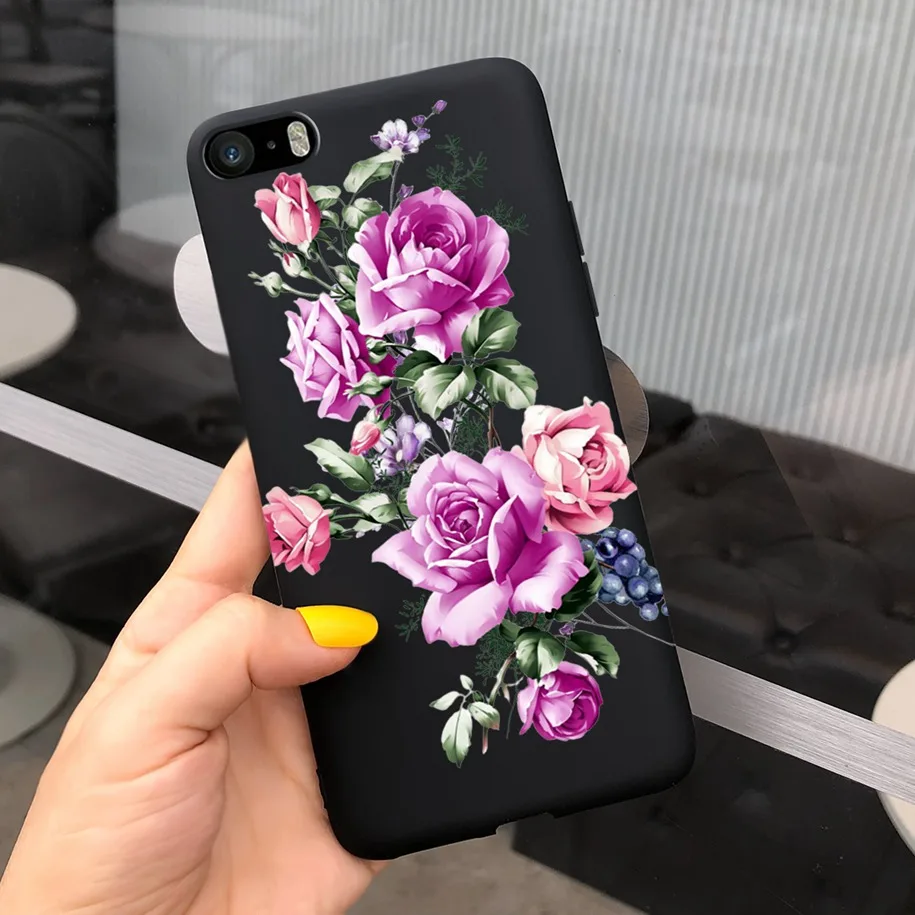 Leopard Cartoon Soft Matte Silicone Bumper Case