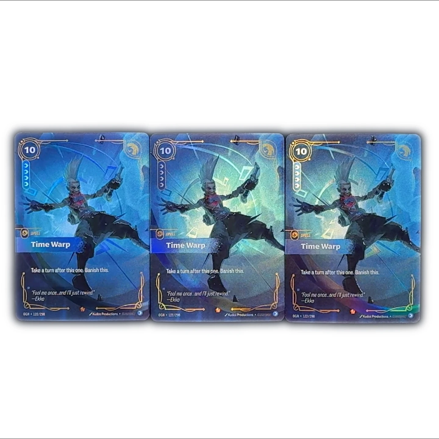 Tarjeta coleccionable Riftbound League Of Legends Time Warp Card Spell ...