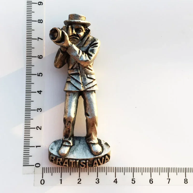 Magnete Frigo Bratislava 3D In Resina | Souvenir Viaggio Slovacchia | Regalo Originale Per Collezione E Decorazione Cucina