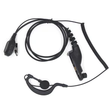 

New Air Acoustic Tube Earpiece PTT Microphone Headset Radiation-proof Walkie Talkie Earphone For Motorola XPR XiR DP APX Series