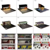 G FANS 1:64 Car Garage Diorama Model With LED Lights 1/64 Car Garage scene model with lights 2