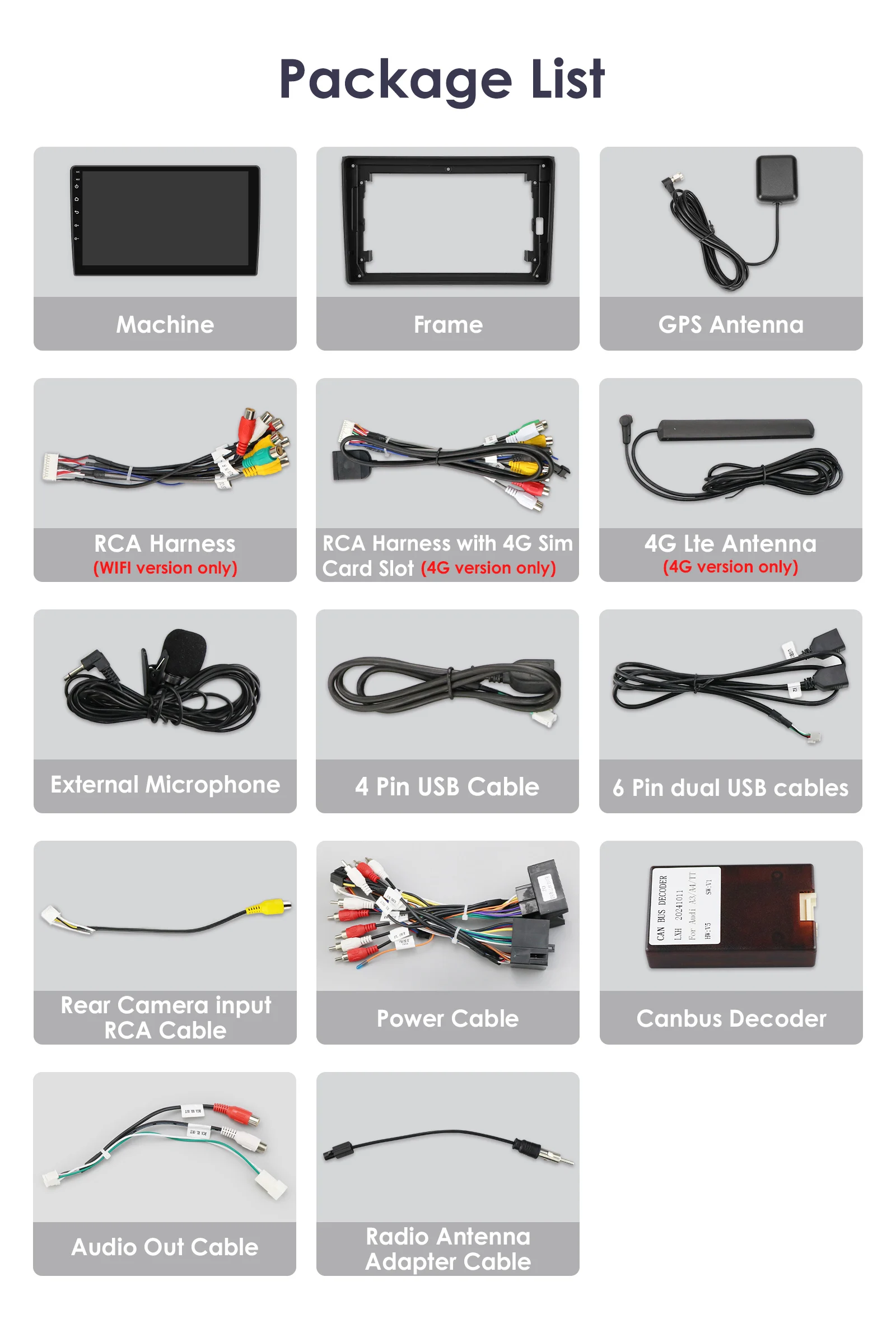 Hizpo For Audi A4 2000-2009 S4 B6 B7 RS4 Seat Exeo Car Radio