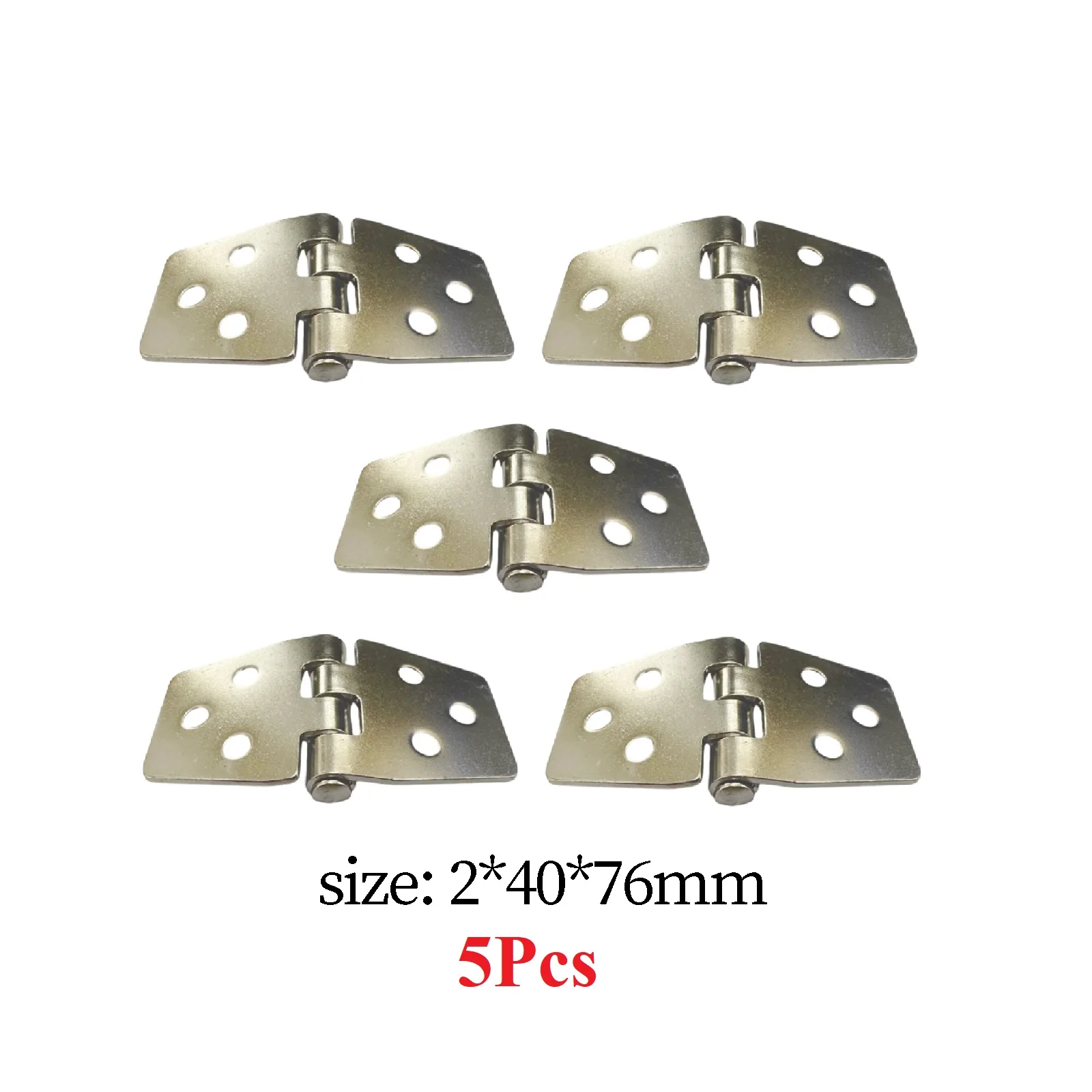 

5/2/1 Pcs High Quality Stainless Steel Boat Door Strap Hinge 6 Holes Deck Door Hatch Locker Strap Hinge for Marine Cabinet Door