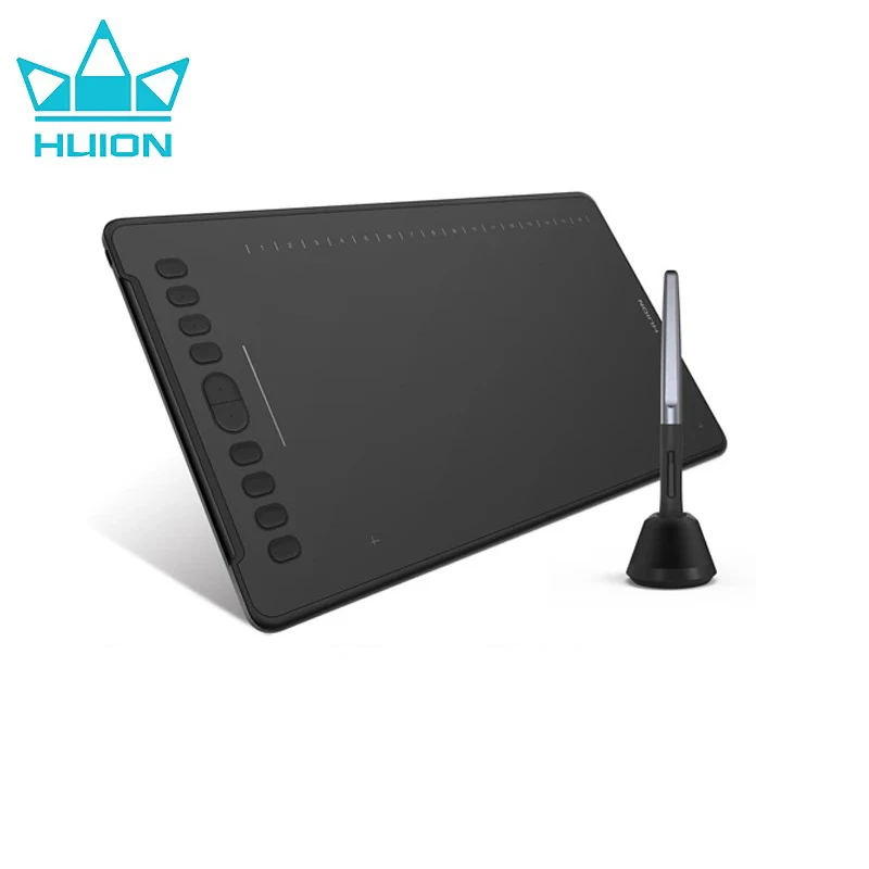 Mesa Digitalizadora Huion Inspiroy H640p 63 x 39 Polegadas Desenho Comprimidos Gráficos Caneta Tablet com 8192 Níveis de Pressão Bateria-livre Digital Stylus com Usb-c Otg Compatível com Windows Macos Linux Laptop