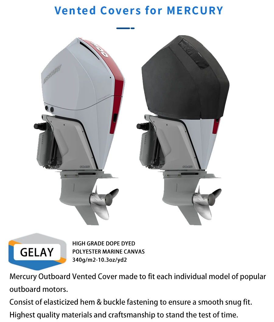 Flickermarine Ventilation Hood for Mercury 200hp Outboard Engines 135HP,150HP,175HP,200HP(2005)