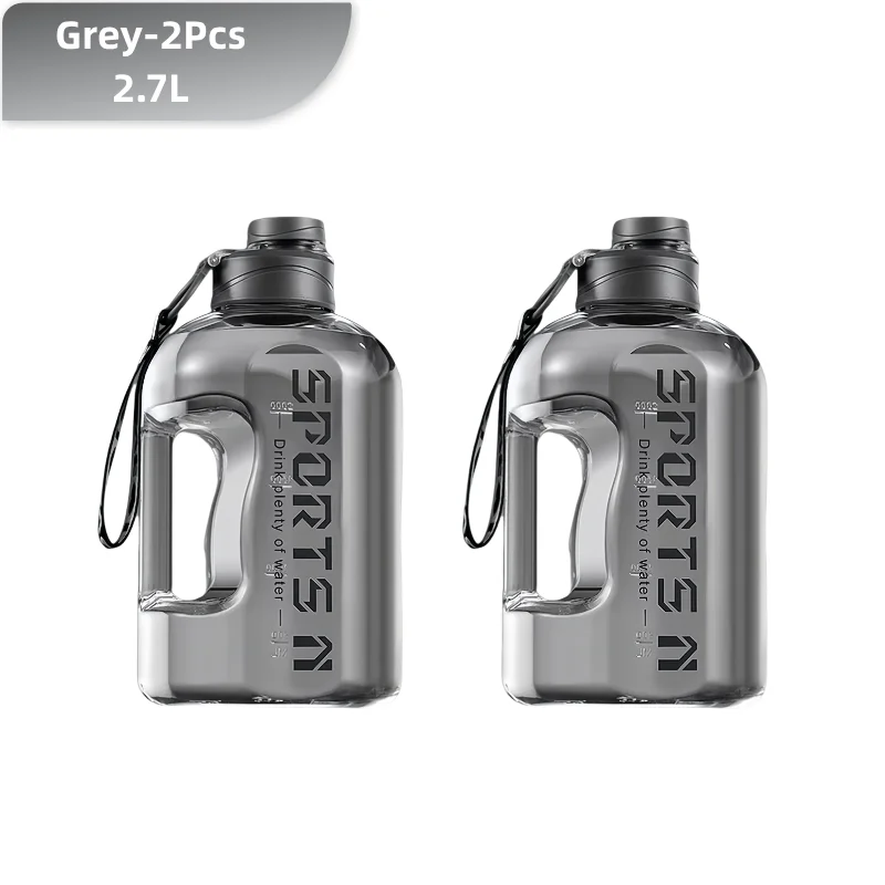 Grey 2pcs 2.7L