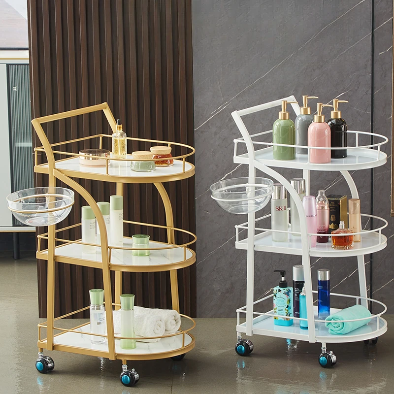 

Вспомогательная тележка для парикмахерской, тележка для маникюра и татуировок на ногтях, косметическое оборудование, дополнительные принадлежности для салона красоты, HD50TC