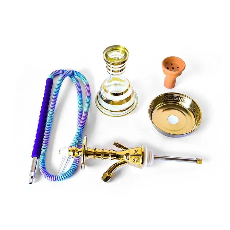 Juego de cachimba árabe de estilo egipcio grande, accesorios para fumar  Shisha, fuente de fábrica - AliExpress