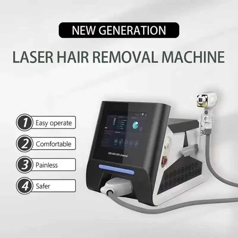 808nm Laser For Hair Removal Machine 3 Wavelength High quality Painless Portable Professional Beauty Salon Use Equipment