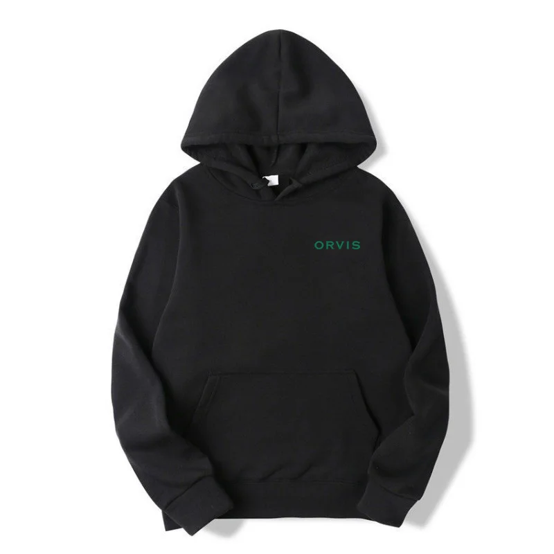 thumbnail image 1 of Sudadera con capucha estampada Stay Orvis 2024 para hombre, con parte delantera y trasera, divertida y clásica, ropa deportiva para mujer, sudaderas con capucha para pesca al aire libre, 1 of 5