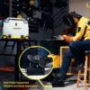 SSIMDER Aluminum MIG Welder Pulse MIG/MAG/HF TIG/Stick/Pilot ARC Plasma Cutter 200A Welding Machine SD4050Pro 10 in 1 Welder Cut 5