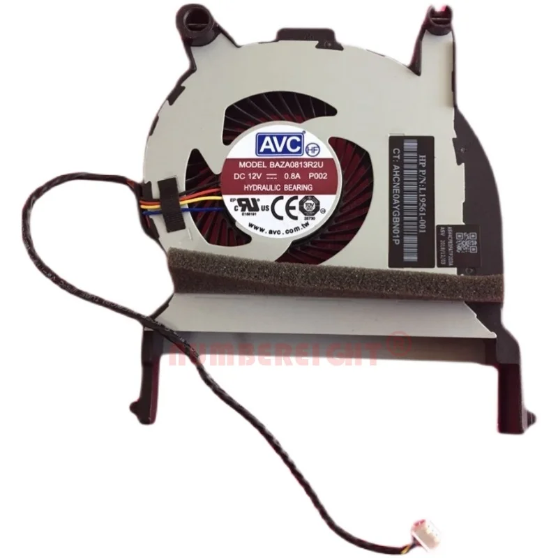Refrigeración HP Mini Ventilador De CPU 914266-001 Para HP Mini 600 G3/G4, 400 G3/G4, 800 G4/G5 - Repuesto 4 Pines 12V Repuesto Ventilador 914266-001 HP Refrigeración HP Mini Ventilador De CPU 914266-001 Para HP Mini 600 G3/G4, 400 G3/G4, 800 G4/G5 - Repuesto 4 Pines 12V Repuesto Ventilador 914266-001 HP