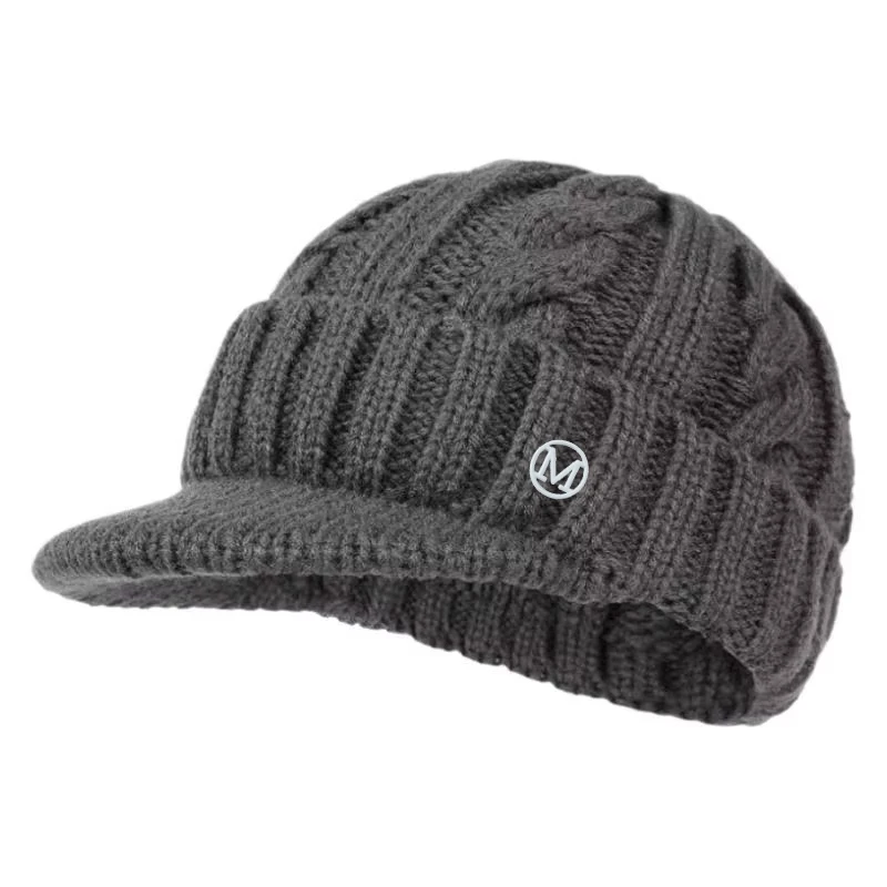 1 Stück warme Wintermütze für den Außenbereich, Unisex, vielseitige Ohrenschützer-Dandy-Kopfbedeckung aus Fleece mit Krempe, geeignet für Outdoor-Sport, Pendeln – Detail 7