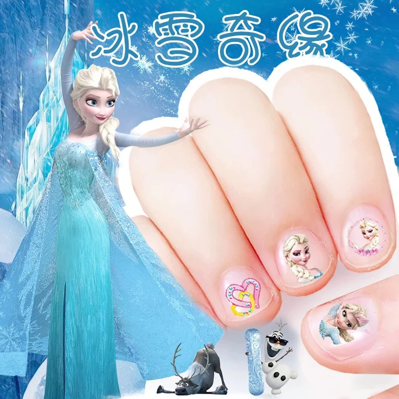 Elsa Frozen Princess Gift Set Kids Girls Nail Stickers /HB Pencil/ruler/3d  Sticker/laser Sticker Box/art Decal Party Filler Random Pack Sent - Etsy