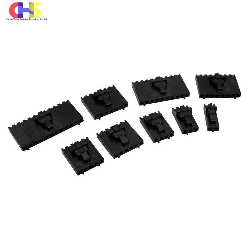 10-Set MX2.54 Durable Locking Dupont Connector Housing (20 Pieces) - Single Row Docking Shell