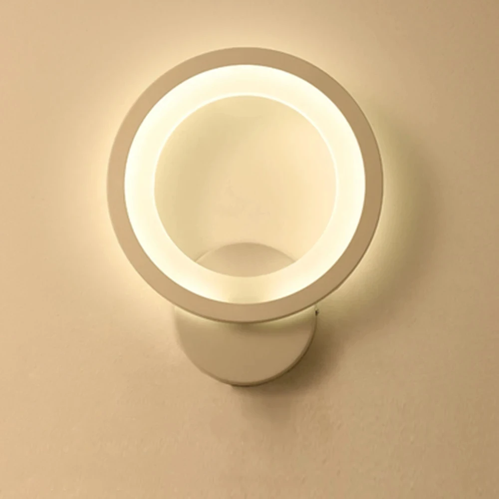 

New Round Wall Mount Light Vintage Wall Sconces Lighting LEDs Wall Lamp Light for Bedside Corridor Bedroom Living Room Hallway