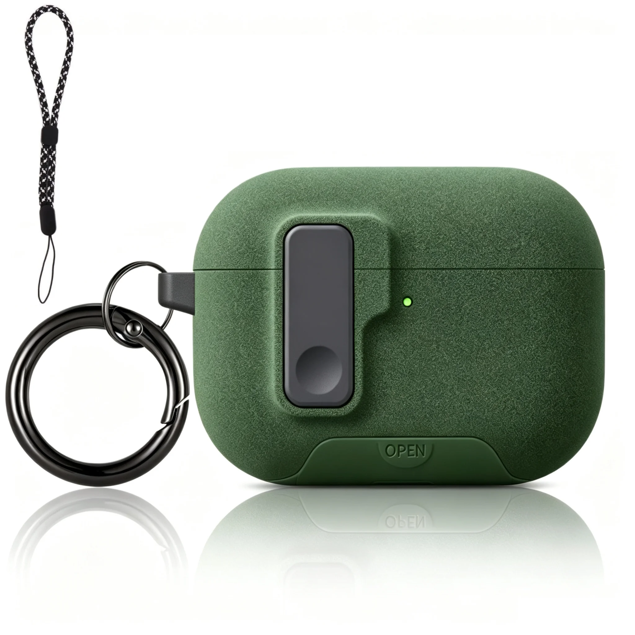 AirPods Pro Protective Case Cover with Phone Stand & Keychain