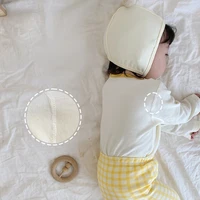 2024 Korean Ins Kids Loungewear Outfit Set Cotton Autumn Pants Boys Girls Pajamas Baby Winter Indoor Clothes 0 To 24 Months 4