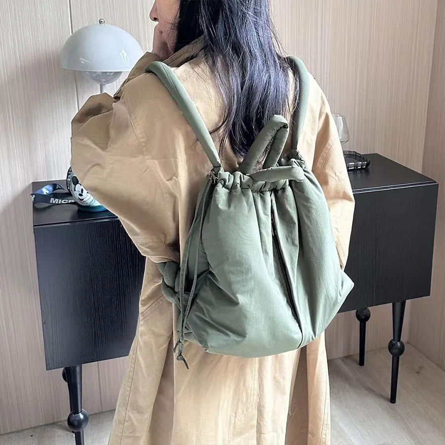 Women's School Bag Portable Cosmetic Bag Casual Shoulder Bag