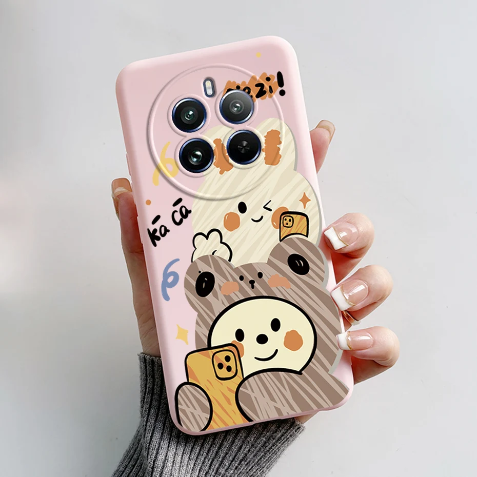 Cute Rabbit & Panda Matte Soft Protective Phone Case -
