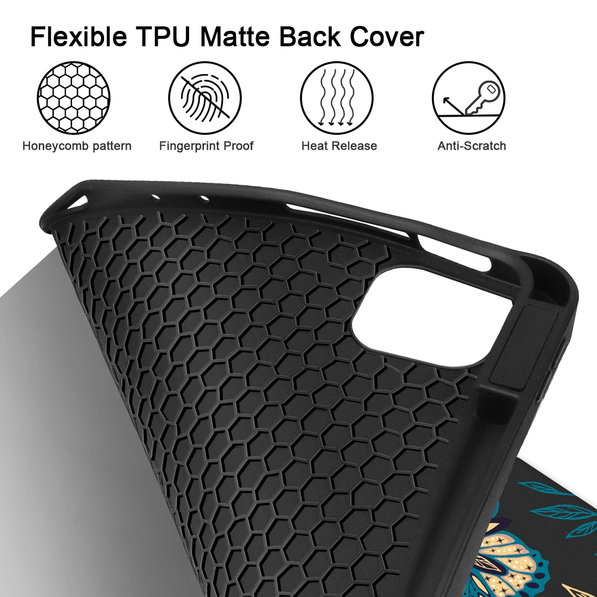 para Ipad Pro 11 Polegada Case 2023 2023 2023 2023 Pro 12.9 Air4 Air5 10.9 Polegada 10 2023 9.7 Polegada Gen7 10.2 Polegada Smart Cover - Imagem 5