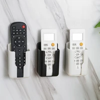 Support mural pour télécommande, boîte de rangement pour climatiseur, durable et non perforé, 1 pièce 1