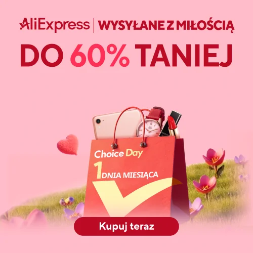 AliExpress | 01-07.02.2025 Choice Day - Wysyłane z Miłością