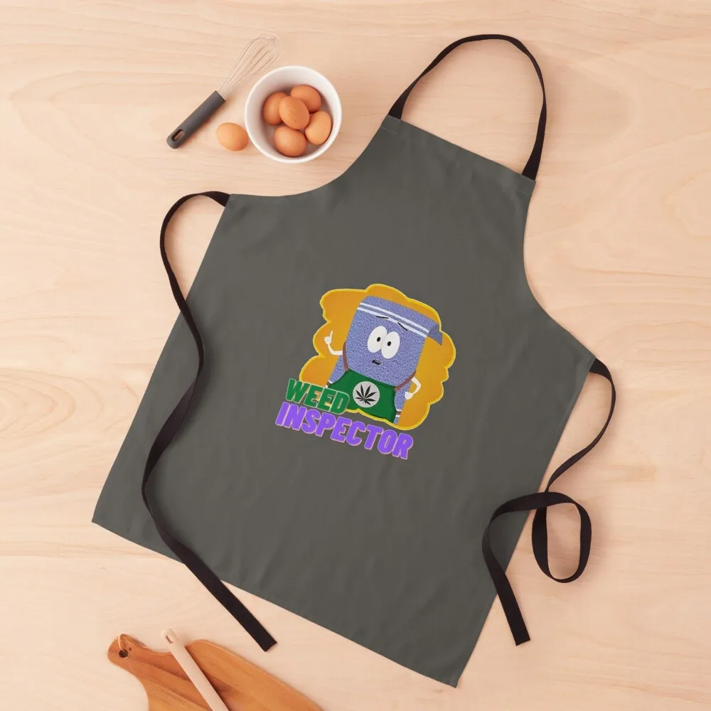 

Towelie Autocollant Weed Inspector Apron Costume Waiter For Woman Apron