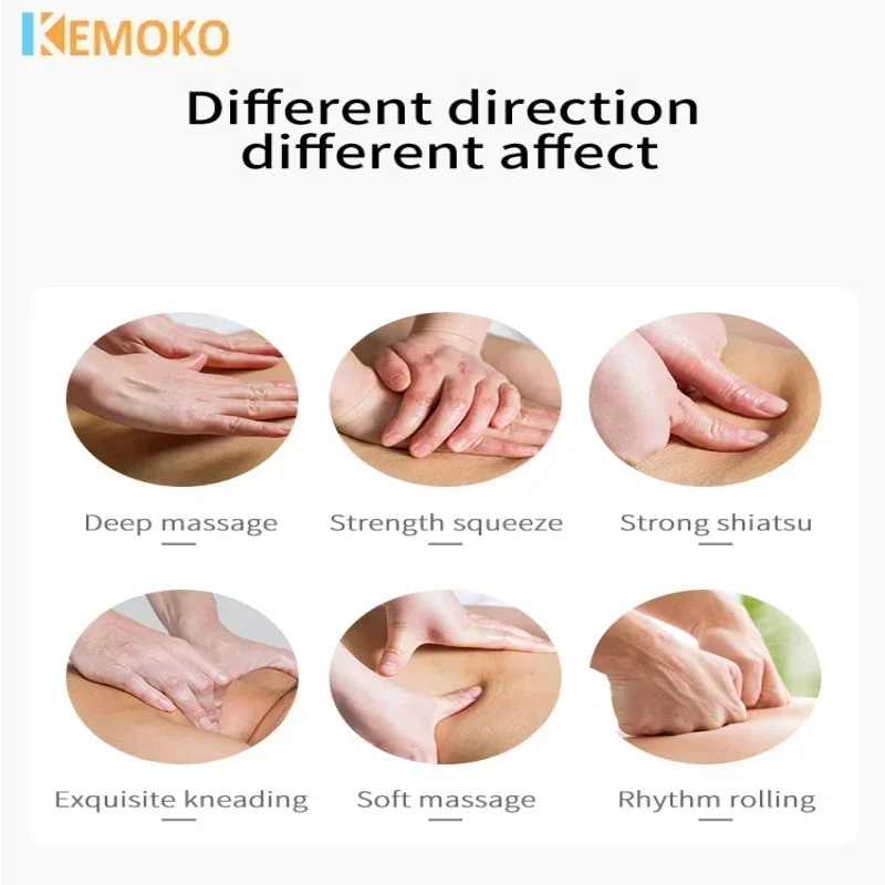 Electric Multifunctional Massage Device Neck Back Waist Health Relaxation Pillow Massager_voghion.com