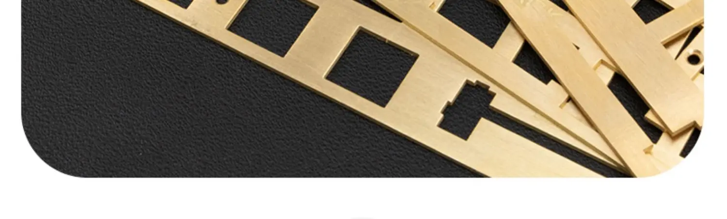 placa de posicionamento de bronze chave chave chave personalizado diy layout teclado mecânico