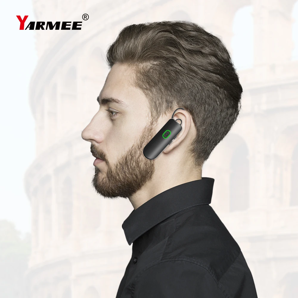 YARMEE 이어 후크 블루투스 무선 투어 가이드 시스템, 지능형 소음 감소 송신기 리시버, 여행용 Umrah Hajj