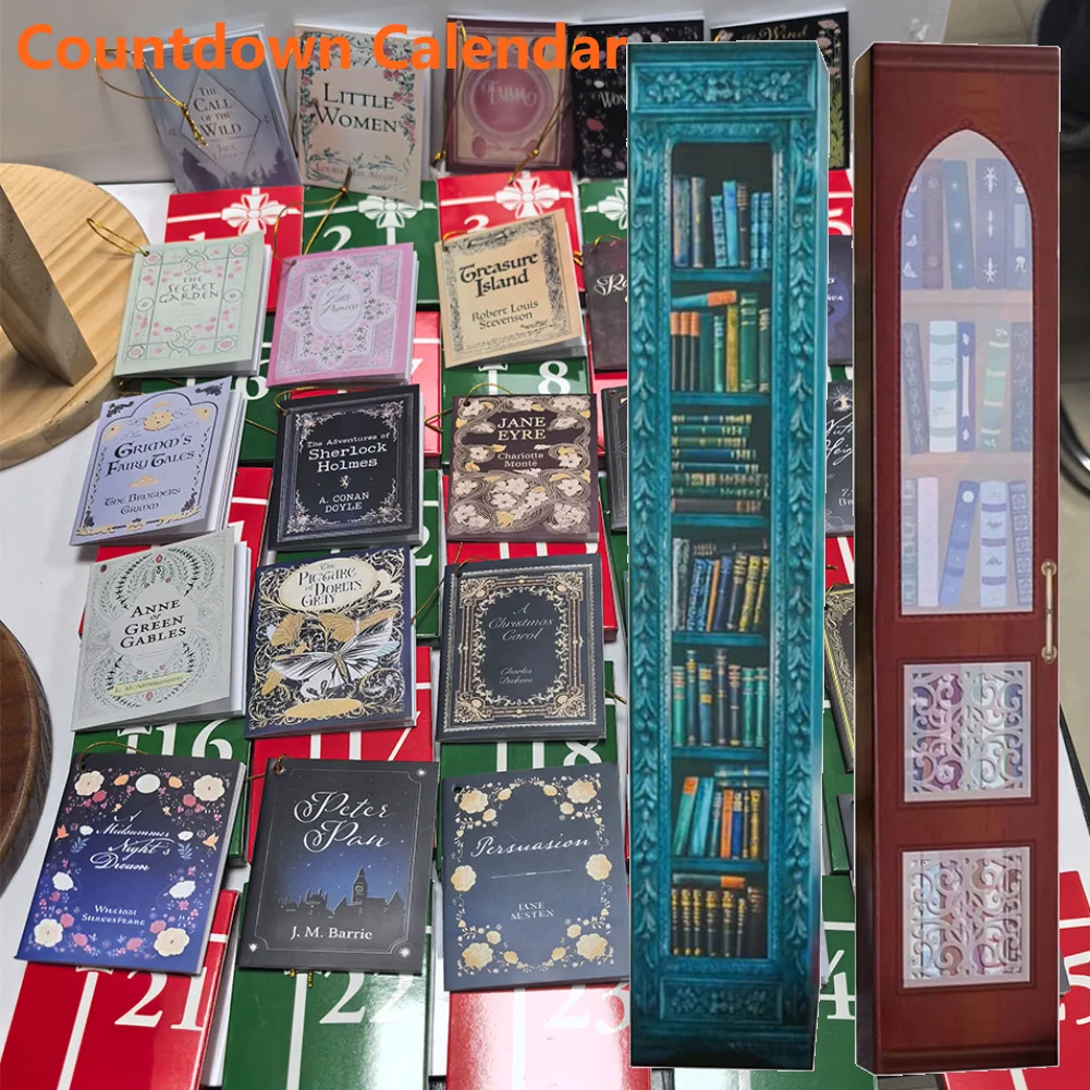 Calendrier De L'Avent 2025 Pour Les Amateurs De Livres, 25 Cadeaux