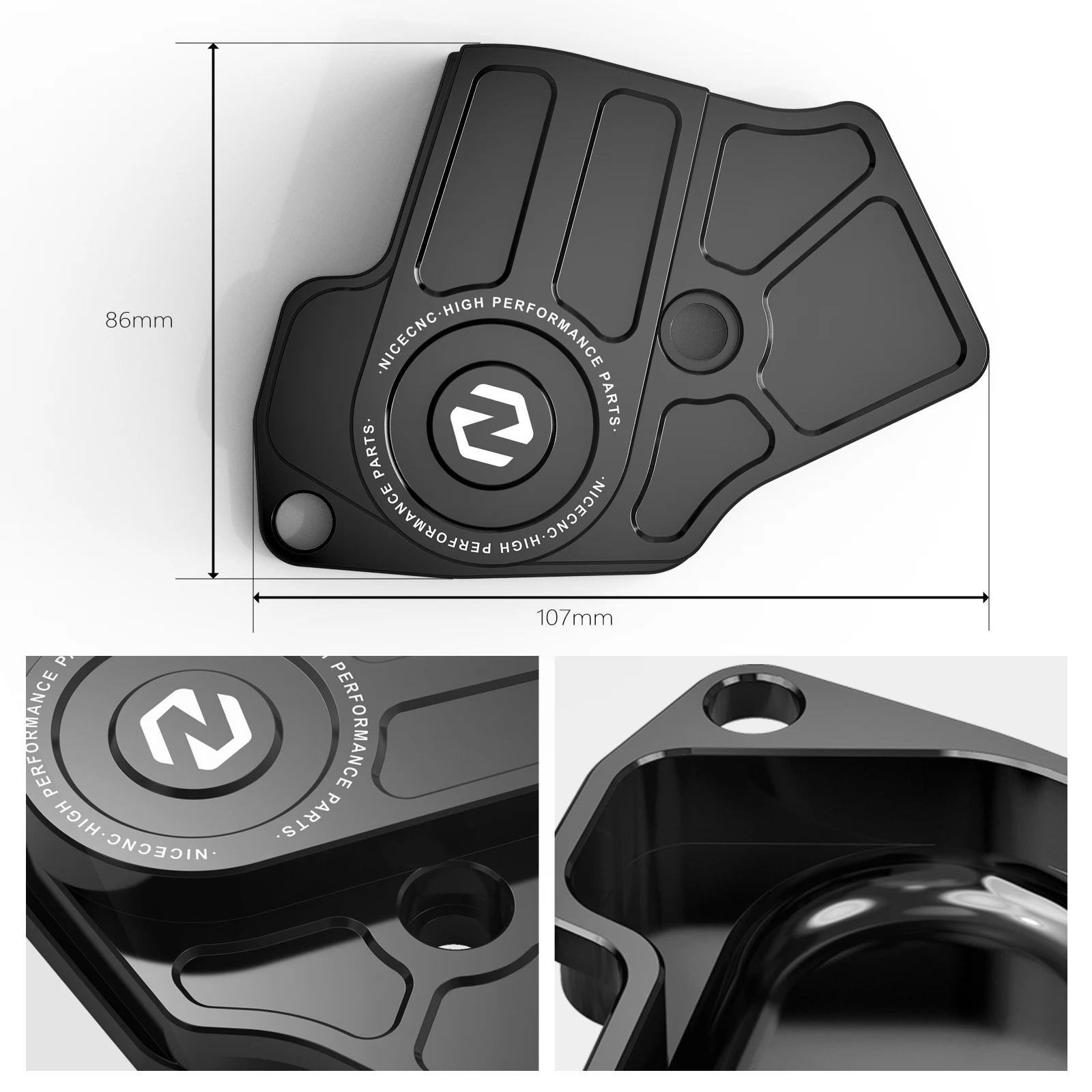 NICECNC Für Husqvarna TE300 TE250 TE150 TBI 2024-2025 TC125 TC250 TX300 2023-2025 TPS Drosselklappenschutz für KTM EXC 300 – Detail 2