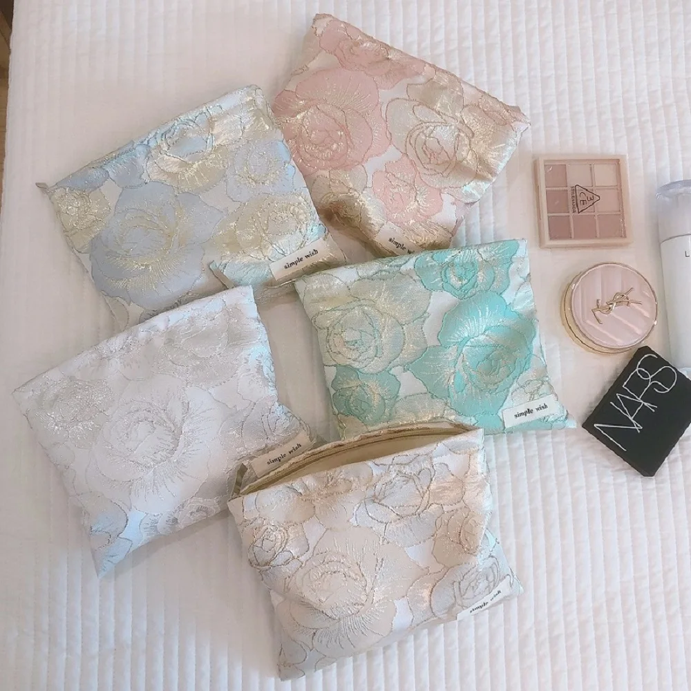 

Women's Small Cosmetic Case Zipper Girls Mini Makeup Lipstick Bags Travel Sanitary Napkins Earphone Coin Organizer Pouch Bag