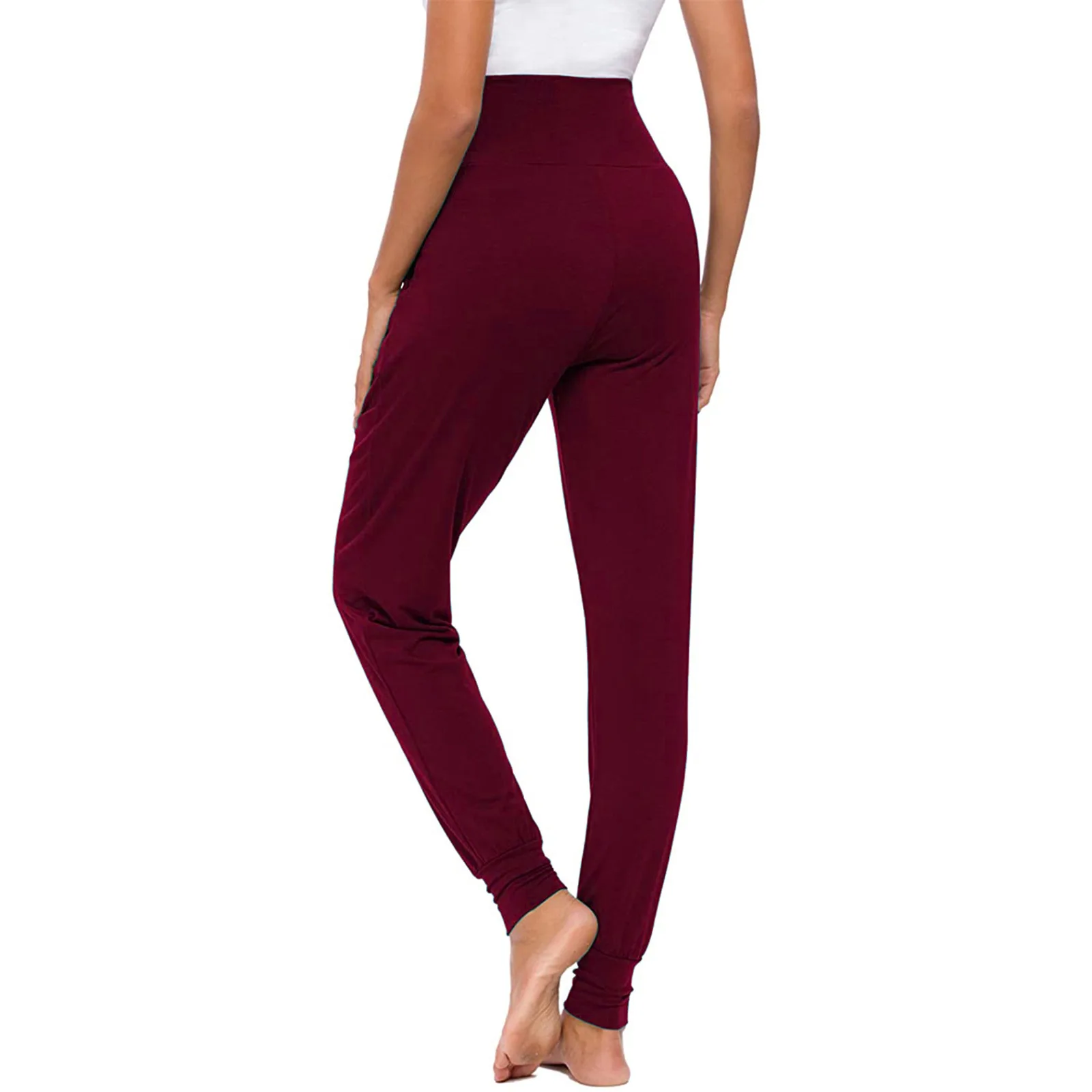 Spring Maternity Women's Casual Pants Premama Solid High Waist Strechy Lounge Trousers For Pregnant Women Joggers With Pockets 6