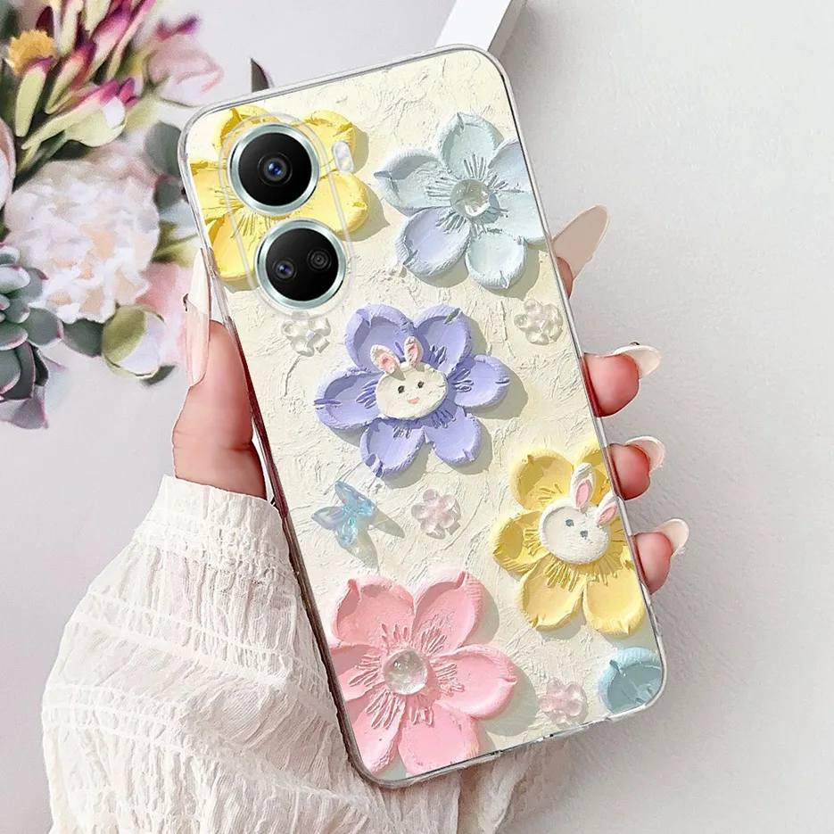 Fashionable Soft Slim Phone Case with Painted Design - Compatible with Huawei Nova 10 Series