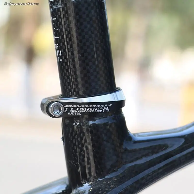 1pc MBT Bike Seat Post Clamp Aluminum Alloy Ultralight Bicycle Lock Seat Clamp Cycling Part Seatpost Clip 31.8MM/34.9MM