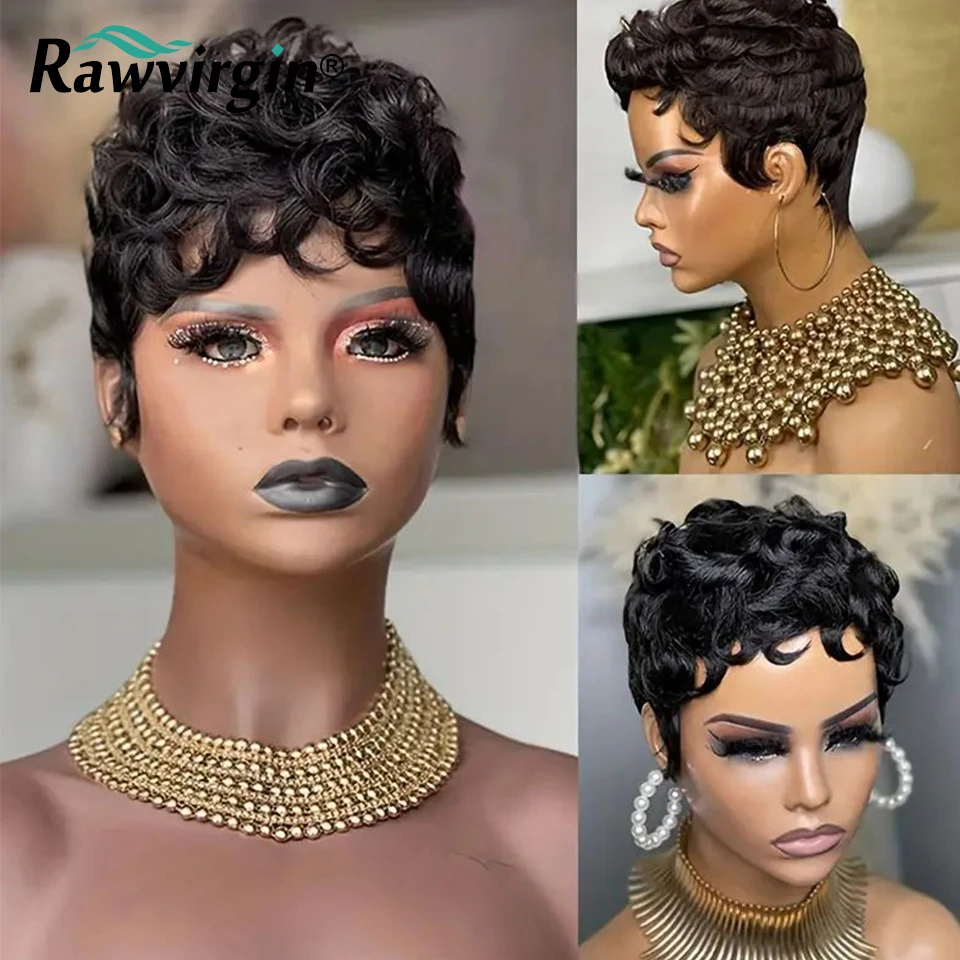 

Парик с короткими волосами для женщин, с челкой, для делового ежедневного использования