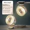 Xiaomi 8000mAh Clip-on Fan 5 Speed Quiet Rechargeable Desktop Portable Air Circulator Wireless Fan With LED Light Camping Home 4