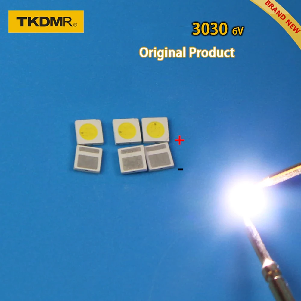 Tkdmr1000pcs Led Tv Backlight 1 8w 3030 6v Kit Electronique Led Led For tkdmr1000pcs-led-tv-backlight-1-8w-3030-6v-kit-electronique-led-led-for