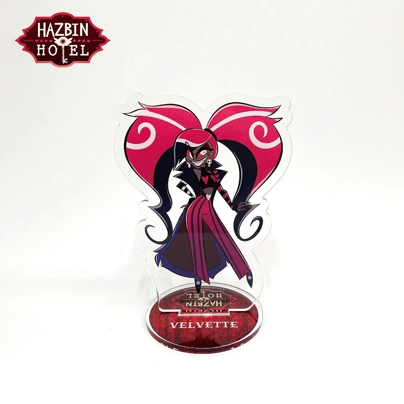 Hot Anime Acrylic Stand 15cm Hell Boss Blitzø/Loona hazbin hotel Tabletop Decorations Exquisite Christmas gift birthday present