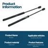For Hyundai Eon 2012-2019 2pcs Rear Trunk Tailgate Strut Boot Lift Support Bars Gas Spring Dampers Rod Accessories 2017 2018 4
