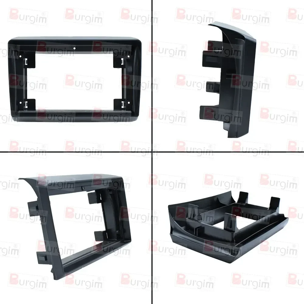 Burgim Car Android Radio Frame For Fiat Ducato Peugeot Boxer Citroen Jumper 2006- 9 inch Stereo Panel Harness Wire Canbus radio installation frame radio frame radio installation accessories radio panel