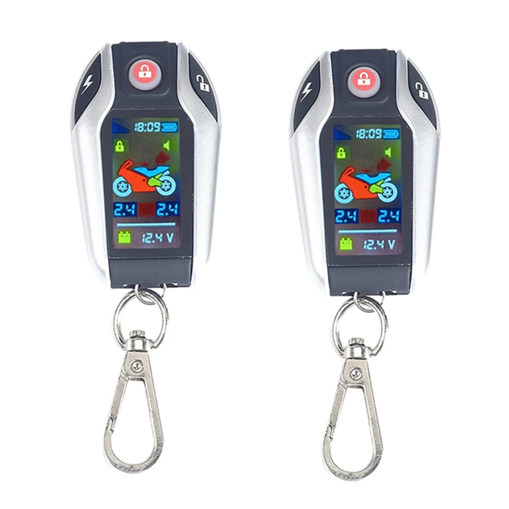 

Сигнализация для мотоцикла с ЖК-дисплеем и функцией защиты от кражи