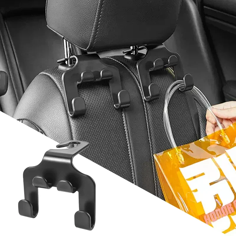 Universal Car Seat Back Hook Interior Portable Hanger Holder Storage Per Fiat Grande Punto 500 Abarth Tipo Panda Brave Stilo