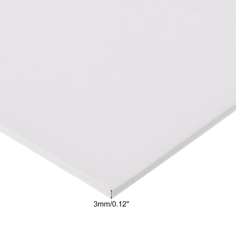 Poolin 10Pcs 3D Eva Foam Sheets White&Black Embroidery 1.mm/2mm/3mm Thickness Handmade Material DIY Projects