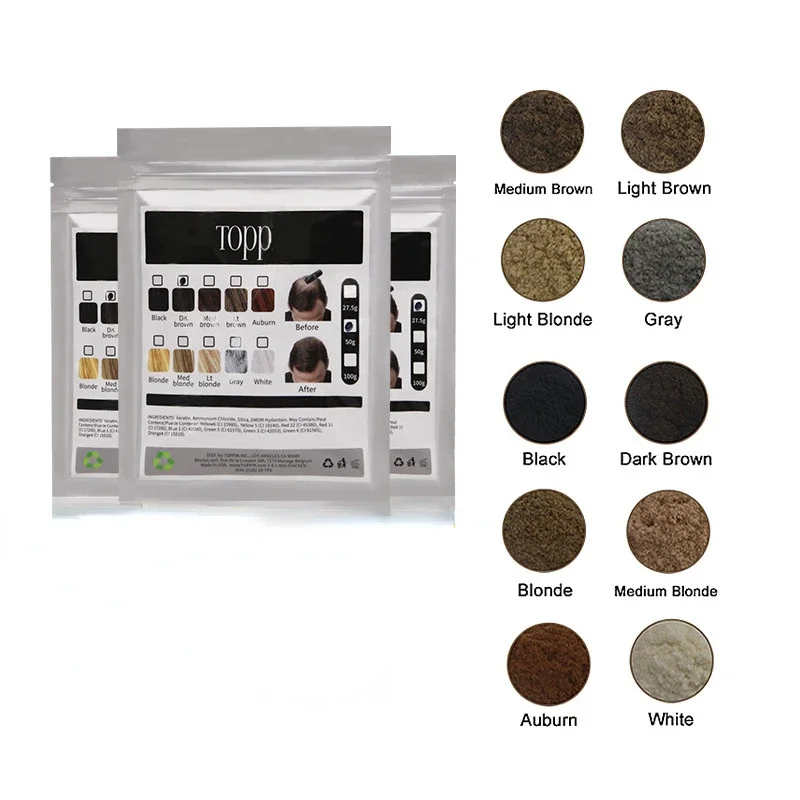 Hair Building Powder Hair Building Fibers 27.5g Bag